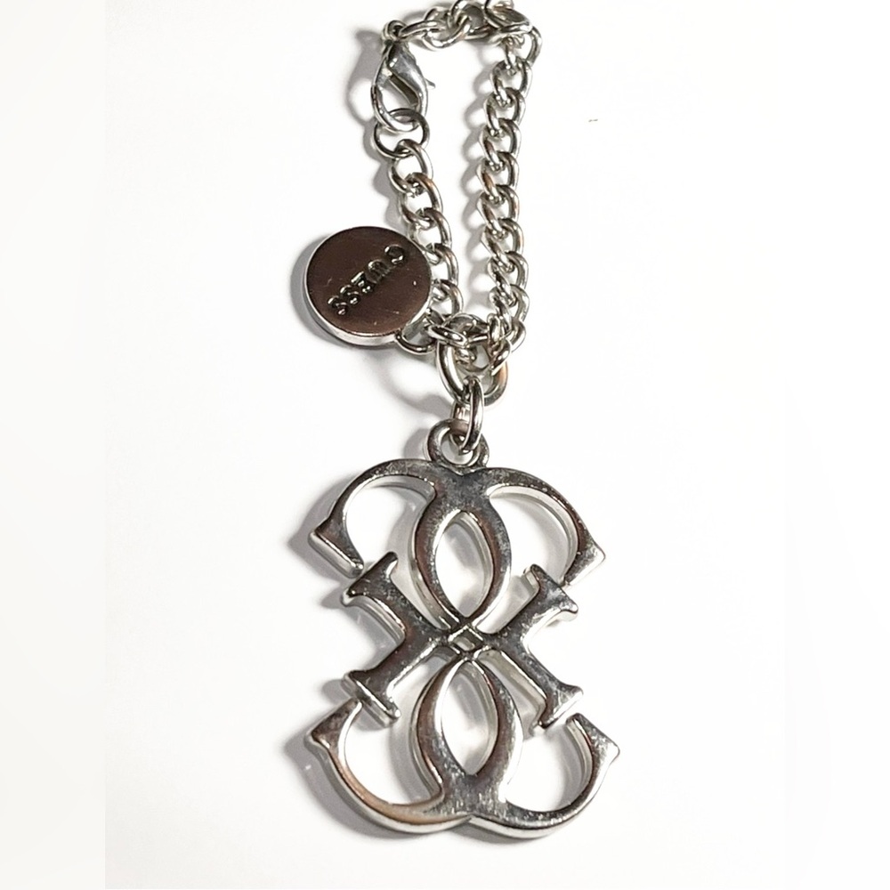 Guess Vintage Bag Charm Silver - Picture 4 of 4